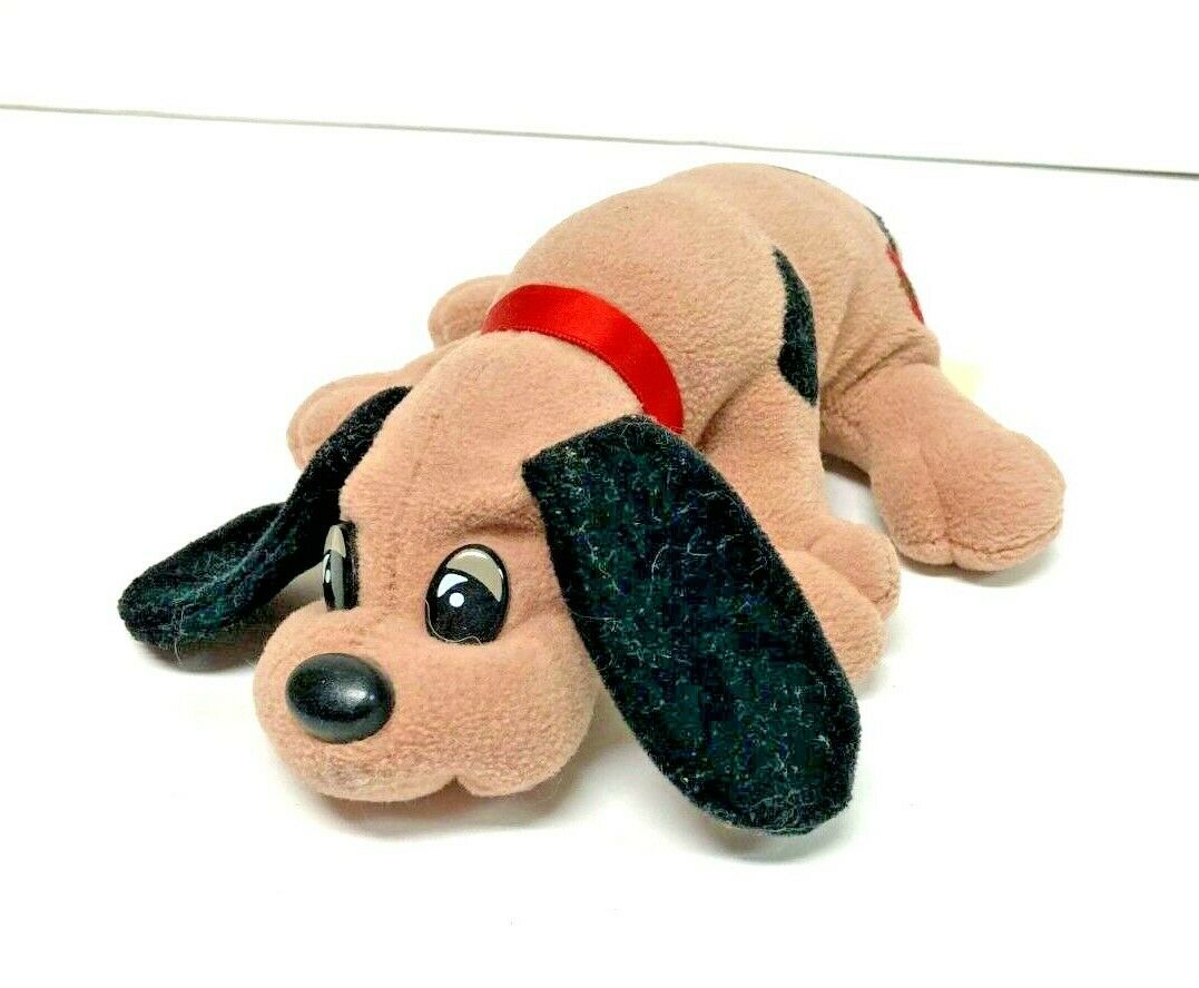 Pound Puppies Tan Dog With Black Spots